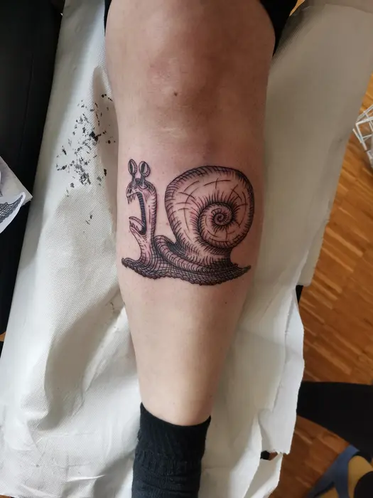 Schnecke – Tattoo von Jula