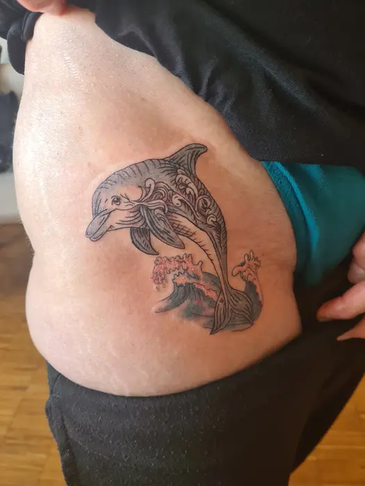 Delfin – Tattoo von Jula