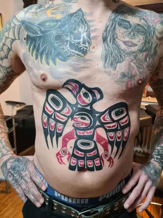 Haida-Donnervogel – Tattoo von Tommy