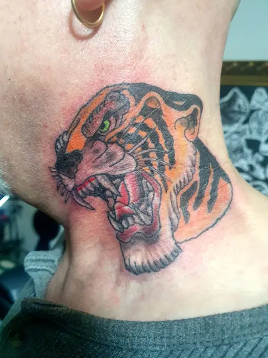 Tiger – Tattoo von Tommy